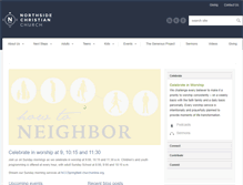 Tablet Screenshot of northsidechristianchurch.net